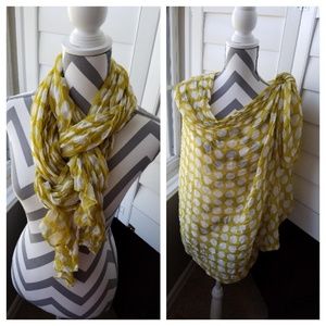 Flowy Fluffy Polka Dot Scarf